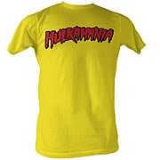Hulk Hogan Hulkamania Yellow T-Shirt